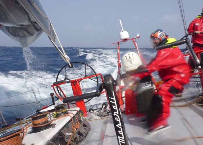 Ambrose Light to the Equator, 9 days and 45 minutes.